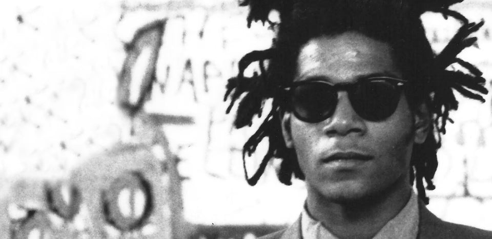 Aquesta imatge mostra el reconegut artista americà Jean-Michel Basquiat.