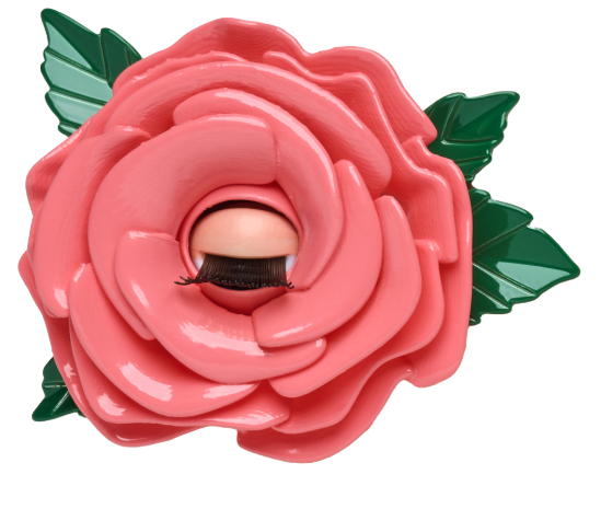 Fleur à œil fermé