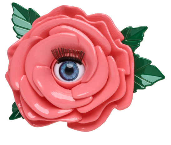 Fleur œil ouvert