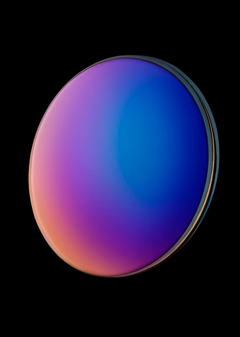This image appears to be a graphic design element, likely a "neon orb" or a "circular gradient icon". It is not a tangible, shoppable product in this context. 